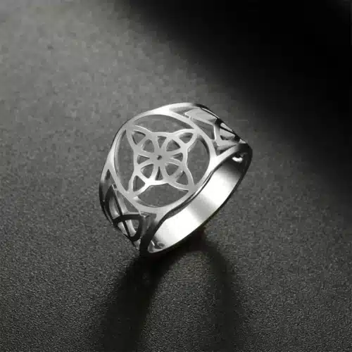 Bague Nœud de sorcière (Wiccan) argent T 54