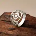 Bague Nœud de sorcière (Wiccan) argent T 54