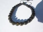 Bracelet obsidienne dorée Obsidienne dorée Perles 6 mm