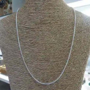 Chaine argent 925 maille serpent Longueur 56 cm