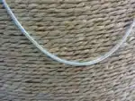 Chaine maille serpent argent 925 Longueur 41,5 cm
