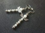 Boucles d'oreilles Libellule-pierre de lune