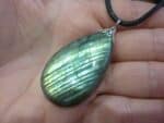 Collier pendentif Labradorite GG 2207
