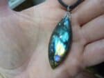 Collier pendentif Labradorite GG 1308