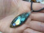 Collier pendentif Labradorite GG 1308