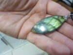 Collier pendentif Labradorite GG 1308