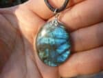 Collier pendentif Labradorite GG 7807