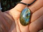 Collier pendentif Labradorite GG 3707