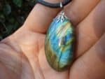 Collier pendentif Labradorite GG 3707