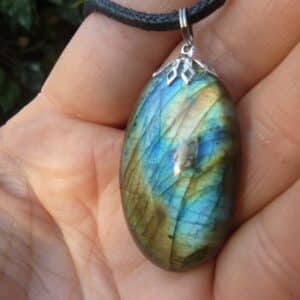 Collier pendentif Labradorite GG 3707