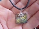 Collier pendentif Labradorite GG 1808