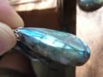 Collier pendentif Labradorite GG 1408
