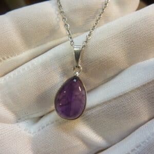 Pendentif améthyste Argent 925