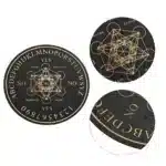 Planche De Pendule cube de Métatron Divination Radiesthésie