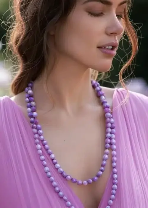 collier pierres naturelles
